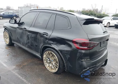 2021 BMW X3 M из США, поврежденный, VIN 5YMTS0C06M9F07550